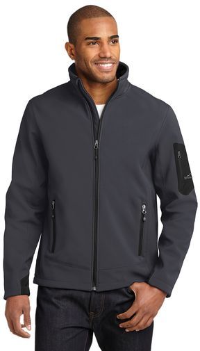 Eddie Bauer Adult 100% polyester Rugged Ripstop Soft Shell Jacket With Pockets
